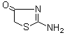 2-氨基-4,5-二氢噻唑-4-酮分子结构 (CAS 556-90-1)