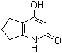 1,5,6,7-四氢-4-羟基-2H-环戊并[b]吡啶-2-酮分子结构 (CAS 55618-81-0)