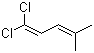 1,1-二氯-4-甲基-1,3-戊二烯分子结构 (CAS 55667-43-1)