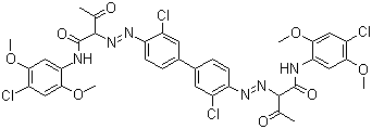 颜料黄 83分子结构 (CAS 5567-15-7)