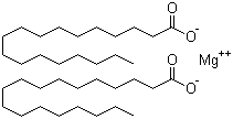 硬脂酸镁分子结构 (CAS 557-04-0)