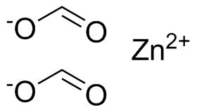 Zinc formate molecular structure (CAS 557-41-5)