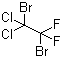 1,2-二溴-1,1-二氯-2,2-二氟乙烷分子结构 (CAS 558-57-6)