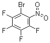 溴-2,3,4,5-四氟硝基苯分子结构 (CAS 5580-83-6)