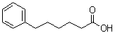 Benzenehexanoic acid molecular structure (CAS 5581-75-9)