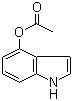 4-乙酰氧基吲哚分子结构 (CAS 5585-96-6)