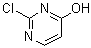 2-氯-4-羟基嘧啶分子结构 (CAS 55873-09-1)