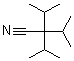 3-甲基-2,2-二异丙基丁腈分子结构 (CAS 55897-66-0)