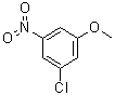3-氯-5-硝基苯甲醚分子结构 (CAS 55910-07-1)