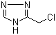 3-(氯甲基)-1,2,4-三唑分子结构 (CAS 55928-92-2)