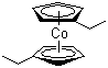 1,1'-二乙基二茂钴分子结构 (CAS 55940-05-1)