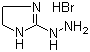 4,5-二氢-2-肼基-1H-咪唑氢溴酸盐分子结构 (CAS 55959-84-7)