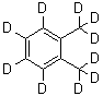 全氘代邻二甲苯分子结构 (CAS 56004-61-6)
