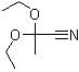 2,2-二乙氧基丙腈分子结构 (CAS 56011-12-2)