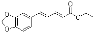 胡椒酸乙酯分子结构 (CAS 56019-71-7)