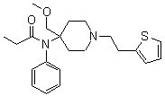 舒芬太尼分子结构 (CAS 56030-54-7)