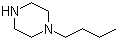 1-丁基哌嗪分子结构 (CAS 5610-49-1)