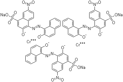 酸性黑 52分子结构 (CAS 5610-64-0)