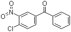 4-氯-3-硝基二苯甲酮分子结构 (CAS 56107-02-9)