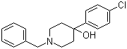1-苄基-4-(4-氯苯基)-4-哌啶醇分子结构 (CAS 56108-25-9)