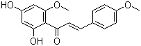 2',4'-二羟基-4,6'-二甲氧基查尔酮分子结构 (CAS 56121-44-9)