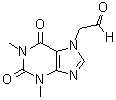 7-茶碱乙醛分子结构 (CAS 5614-53-9)