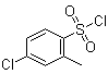 4-氯-2-甲基苯磺酰氯分子结构 (CAS 56157-92-7)