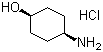 顺式-4-氨基环己醇盐酸盐分子结构 (CAS 56239-26-0)