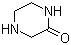 2-哌嗪酮分子结构 (CAS 5625-67-2)
