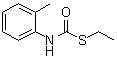 N-(2-甲基苯基)硫代氨基甲酸 S-乙基酯分子结构 (CAS 56265-09-9)