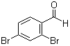 2,4-二溴苯甲醛分子结构 (CAS 5629-98-1)