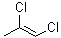1,2-Dichloropropylene molecular structure (CAS 563-54-2)