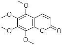 5,6,7,8-四甲氧基香豆素分子结构 (CAS 56317-15-8)
