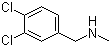 N-(3,4-二氯苄基)-N-甲胺分子结构 (CAS 5635-67-6)