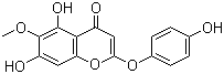 茵陈色原酮分子结构 (CAS 56365-38-9)