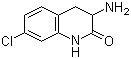 3-氨基-7-氯-3,4-二氢喹啉-2(1H)-酮分子结构 (CAS 56433-13-7)