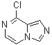 8-氯咪唑并[1,5-a]吡嗪分子结构 (CAS 56468-23-6)
