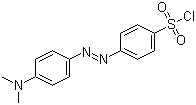structure of CAS# 56512-49-3, 4-Dimethylaminoazobenzene-4'-sulfonyl chloride