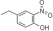 4-乙基-2-硝基苯酚分子结构 (CAS 56520-98-0)