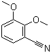 structure of CAS# 5653-62-3, 2,3-Dimethoxybenzonitrile;o-Veratronitrile
