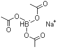 三乙酰氧基硼氢化钠分子结构 (CAS 56553-60-7)