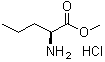 L-正缬氨酸甲酯盐酸盐分子结构 (CAS 56558-30-6)