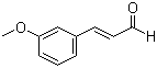 (E)-3-(3-甲氧基苯基)-2-丙烯醛分子结构 (CAS 56578-36-0)