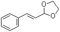 桂醛乙二缩醛分子结构 (CAS 5660-60-6)