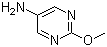2-甲氧基-5-氨基嘧啶分子结构 (CAS 56621-89-7)