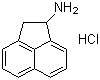 1-苊胺盐酸盐分子结构 (CAS 5668-66-6)