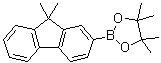 9,9-Dimethylfluorene-2-boronic acid pinacol ester molecular structure (CAS 569343-09-5)