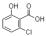 6-氯水杨酸分子结构 (CAS 56961-31-0)