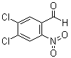 4,5-二氯-2-硝基苯甲醛分子结构 (CAS 56990-04-6)