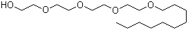 四聚乙二醇单癸醚分子结构 (CAS 5703-94-6)